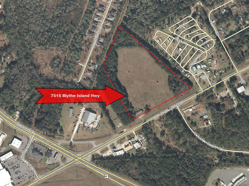 14 commercial acres at 7515 Blythe Island Highway